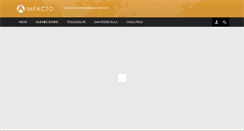 Desktop Screenshot of impactomissions.org