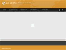 Tablet Screenshot of impactomissions.org